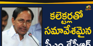 CM KCR Meeting With All Districts Collectors, KCR Meeting With All Districts Collectors, Mango News, Mango News Telugu, Telangana CM KCR Latest Meeting, Telangana CM KCR Meeting Latest, Telangana CM KCR Meeting With All Districts Collectors, Telangana CM KCR Party Meeting, Telangana Political Live Updates, Telangana Political Updates, Telangana Political Updates 2019