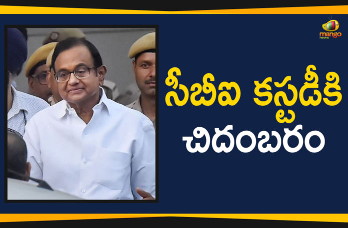 INX Media Case-CBI gets Chidambaram custody for four days,CBI gets Chidambaram custody for four daysChidambaram Arrested In INX Media Case, Chidambaram INX Media Case, Chidambaram INX Media Case Live Updates, Congress Leader P Chidambaram INX Media Case, Chidambaram INX Media Case Live Updates, Congress Senior Leader P Chidambaram arrested, Congress Senior Leader P Chidambaram arrested In INX Media Case, Former Finance Minister of India, INX Media case Live, Mango News Telugu