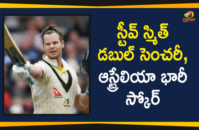 2019 Latest Sport News, 2019 Latest Sport News And Headlines, latest sports news, latest sports news 2019, Mango News Telugu, sports news, Steve Smith Hits 3rd Double Century, Steve Smith Hits 3rd Double Century In Ashes, Steve Smith Hits 3rd Double Century In Ashes Series, Steve Smith Latest Record