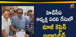Mohammad Azharuddin Files Nomination For HCA President Post,Mohammad Azharuddin Files Nomination For HCA President,Mohammad Azharuddin Files Nomination, HCA President Post,2019 Latest Sport News, 2019 Latest Sport News And Headlines, Latest Sports News, latest sports news 2019, Mango News Telugu, sports news