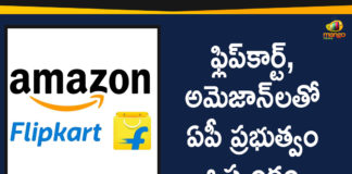 Amazon And Flipkart, AP Govt Made An Agreement With Amazon, AP Govt Made An Agreement With Amazon And Flipkart, AP Govt Made An Agreement With Flipkart, Ap Political Live Updates 2019, Ap Political News, AP Political Updates, AP Political Updates 2019, Govt Made An Agreement With Amazon And Flipkart, Mango News Telugu