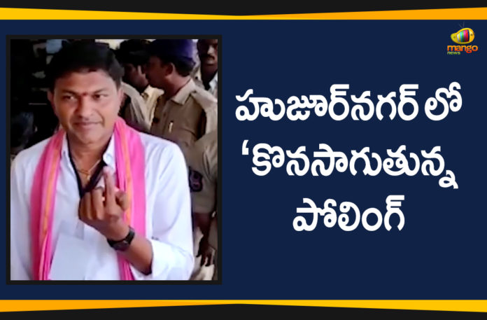 Huzurnagar Assembly, Huzurnagar Assembly By Election, Huzurnagar Assembly By Election Begins, Huzurnagar Assembly Bypoll, Huzurnagar Assembly Bypoll Latest Updates, Huzurnagar By-Election Polling Live Updates, Mango News Telugu, Political Updates 2019, telangana, Telangana Breaking News, Telangana Political Live Updates, Telangana Political Updates, Telangana Political Updates 2019