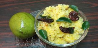 బియ్యం రవ్వతో మామిడికాయ్ పులిహోర!,Mamidikaya Pulihora,Traditional Recipes,Sahasra's Kitchen,mango pulihora,mango pulihora recipe,mango pulihora andhra style,mango pulihora making video,mamidikaya pulihora tayari,mamidikaya pulihora in telugu,mango rice,mango rice recipe in telugu,mango rice recipe,biyyam ravva and mango recipes,snack food,tiffin recipes,morning recipes,andhra special food,indian recipes,andhra style recipe telugu