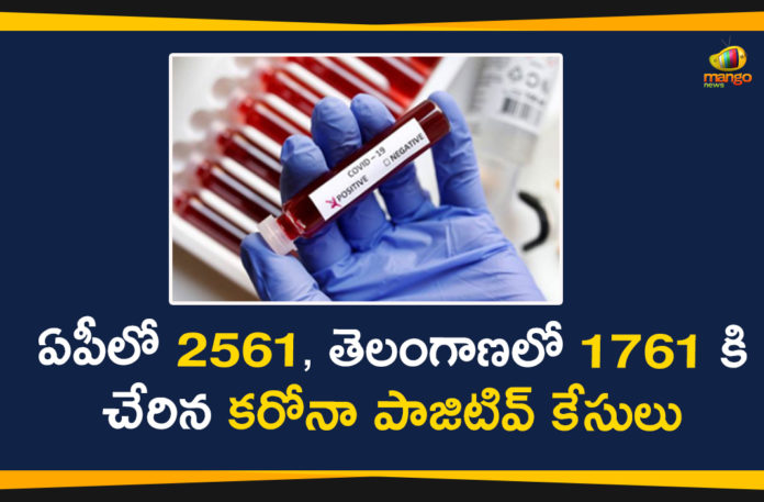 Andhra Pradesh, AP Corona Positive Cases, AP Coronavirus, AP COVID 19 Cases, AP Total Positive Cases, Corona Positive Cases, Coronavirus, COVID-19, State wise Corona Positive Cases, telangana, Telangana Coronavirus, Telangana Coronavirus Deaths, Telugu States Corona Updates