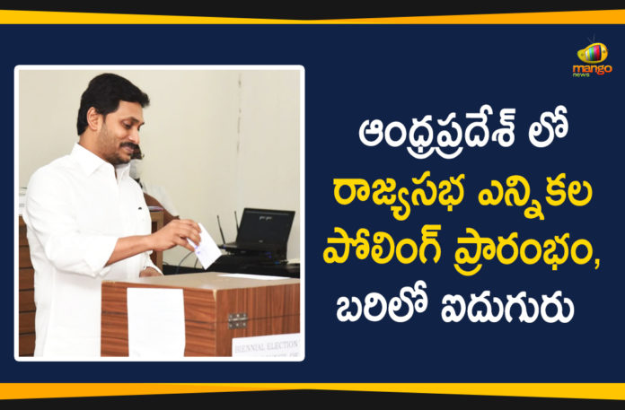 Andhra Pradesh Rajya Sabha Elections, AP News, AP Political Updates, AP Rajya Sabha Elections, Mango News Telugu, Rajya Sabha Elections, Rajya Sabha Elections Polling, Rajya Sabha Elections Polling In AP, Rajya Sabha Elections Polling Started, Rajya Sabha Elections Polling Started in Andhra Pradesh