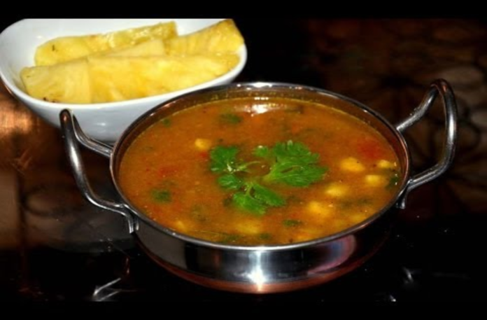 PINEAPPLE RASAM RECIPE,Exotic pineapple rasam recipe,pineapple rasam recipe videos,indian pineapple rasam recipe,preparation pineapple rasam,make pineapple rasam,pineapple rasam,rasam,pineapple rasam recipe,easy pineaple rasam,pineapple rasam south indian,indian recipes vegetarian,simple indian recipes,vegetable recipes,recipes from the south,easy soup recipes,recipes for soup,cook pineapple rasam,south indian pineapple rasam,Anasapandu Rasam