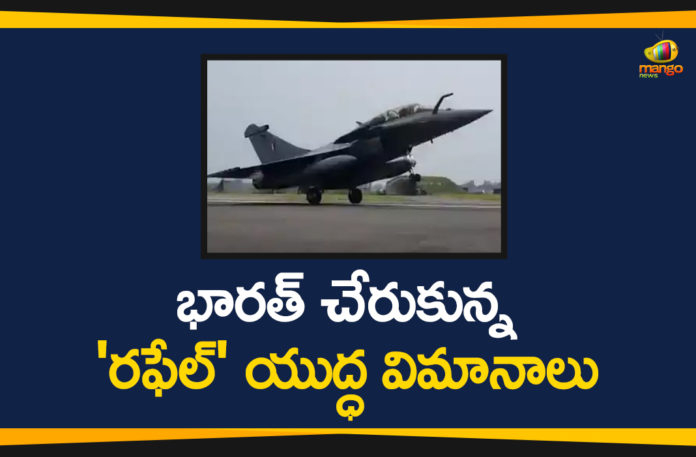 Ambala Air Base, Dassault Rafale Fighter Jet in India Latest News, Five Rafale Fighter Jets Arrived in India, Five Rafale jets arrive in India, IAF Indian air force, Rafale Fighter Jets, Rafale Fighter Jets Ambala air base, Rafale india, Rafale Jets news live