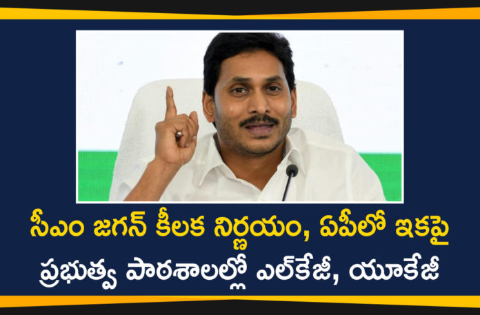 Andhra Pradesh, Andhra Pradesh News, AP CM YS Jagan, AP CM YS Jagan Review on School Education, ap government schools, AP School Education, lkg ukg in govt school, Nadu-Nedu programme