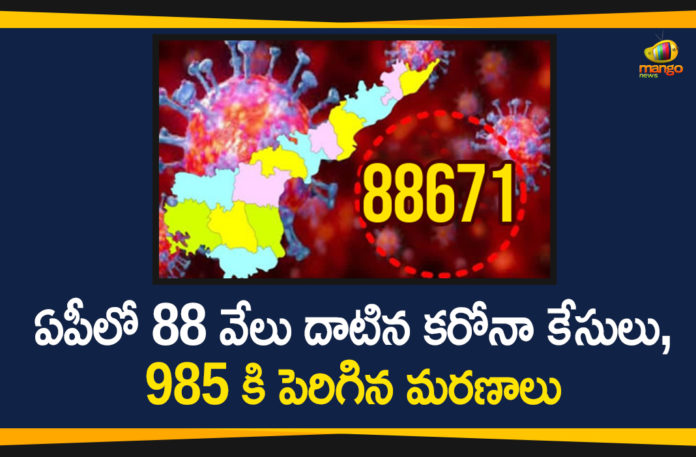 Andhra Pradesh, AP Corona Positive Cases, AP Coronavirus, AP COVID 19 Cases, AP Total Positive Cases, Coronavirus, Coronavirus Breaking News, Coronavirus Latest News, Coronavirus Live Updates, COVID-19, Covid-19 in AP, Total Corona Cases In AP