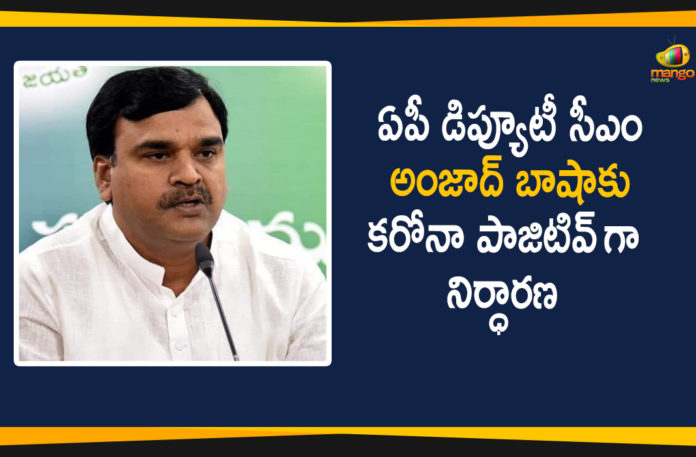 Amzath Basha, Andhra Pradesh, Andhra Pradesh deputy CM, Andhra Pradesh deputy CM Amzath Basha, AP Corona Cases, AP Coronavirus, AP COVID 19 Cases, AP Deputy CM Amjad Basha, AP Deputy CM Amjad Basha Tested Positive, AP deputy CM tests positive for coronavirus, Deputy CM Amjad Basha Tested Positive for Covid-19
