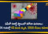 AP Covid-19 Updates, andhra pradesh, AP Corona Positive Cases, AP Coronavirus, AP COVID 19 Cases, AP Total Positive Cases, Coronavirus, Coronavirus Breaking News, coronavirus latest news, Coronavirus live updates, COVID-19, Total Corona Cases In AP