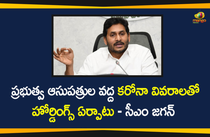 AP CM YS Jagan, AP CM YS Jagan Conducts Review Meeting, AP Corona Control Measures, Covid-19 Control Measures, YS Jagan, YS Jagan On Corona Control Measures, YS Jagan Review Meeting, YS Jagan Review Meeting Over Covid-19 Control Measures