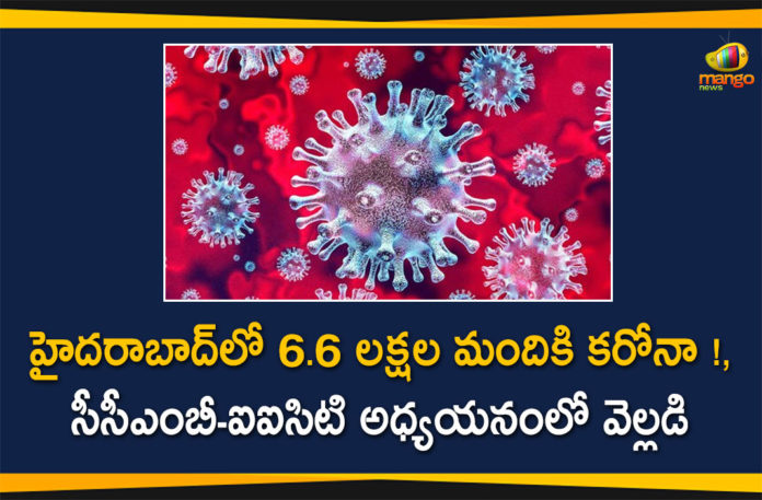 CCMB-IICT Study Says 6.6 Lakh may have been Infected with Coronavirus in Hyderabad