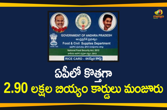 AP Govt, AP Govt Grants More than 2.9 Lakhs New Rice Cards, AP New Ration Cards, AP New Ration Cards Distribution, ap new rice card distribution, ap new rice card status 2020, AP New Rice Cards, AP New Rice Cards status, AP News, Ap Political News
