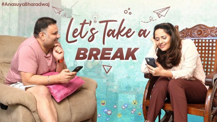 Let's Take a Break,Anasuya Bharadwaj and Sushank Bharadwaj,Anasuya Latest Video,Anasuya Youtube Channel,Anasuya Bharadwaj Channel,Sushank Bharadwaj,Anasuya Interview,Anasuya and her family,Anasuya with her Husband,Fun Interview,Telugu Interviews,Rapid Fire Interviews,Anasuya Bharadwaj Interview,Anasuya Funny interview,Anasuya Videos,Anasuya Bharadwaj Funny Videos,Telugu Anchor,Telugu Anchor Youtube channel,Anasuya Family Interview,Anasuya Khasba,Anasuya