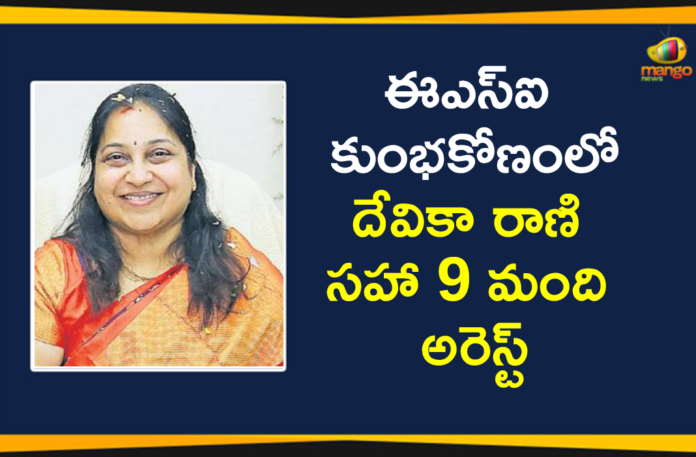 ACB Officials Arrests IMS Ex-Director Devika Rani, ACB Takes ESI Medical Scam Accusers Into Custody, Andhra Pradeesh ESI Scam, Atchannaidu ESI Scam, ESI Medical Scam, ESI Medical Scam Accusers, ESI Medical Scam Latest Updates, ESI Scam, ESI Scam In AP, IMS Ex-Director Devika Rani, IMS Ex-Director Devika Rani arrested