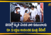 5 Lakh Cheques to Families of Deceased Due to Rains, Families Deceased Due to Rains, Heavy Rains In Hyderabad, Hyderabad Rains, Hyderabad Rains news, KTR Hand over Rs 5 Lakh Cheques to Families of Deceased Due to Rains, Minister KTR, Telangana rains, telangana rains news, telangana rains updates