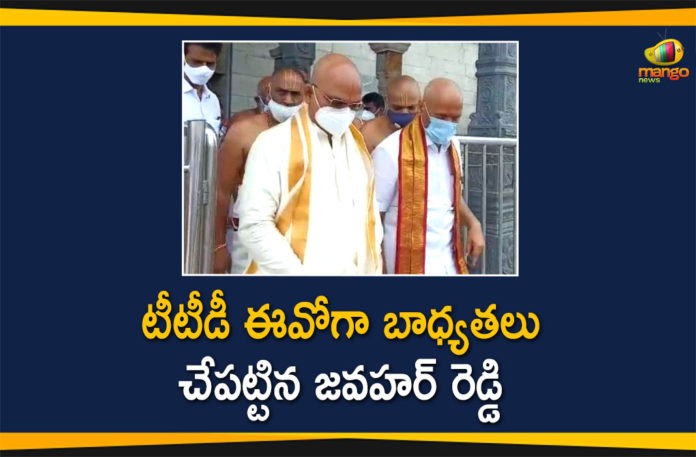 IAS Officer KS Jawahar Reddy Takes Charge as TTD New EO