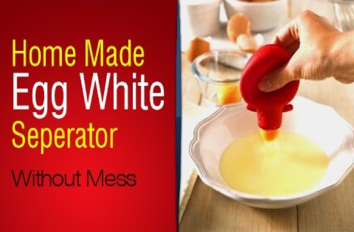 Easiest Way to Separate Egg white from Yolk