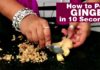 How to Peel Ginger easily within 10 Seconds without Knife,Mango News,Mango News Telugu,LifeStyle,How to,how to peel ginger,how to peel ginger in 10 seconds,quick ginger trick,kitchen tips,cooking tips,best kitchen tips,wow lifestyle,how to peel ginger easily,how to peel ginger with a spoon,culinary,gourmet,kitchen hacks,how to mince ginger,how to chop,fresh ginger,sanjeev kapoor,masterchef,indian recipes,life hacks