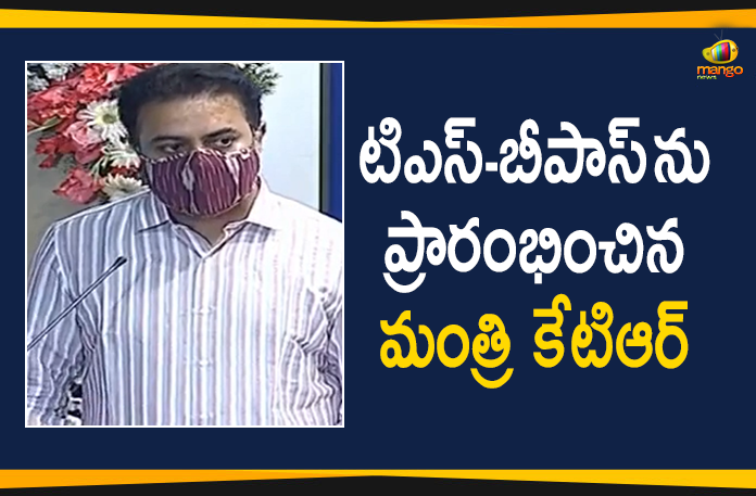 KTR, KTR Launches TS-BPASS Website, Mango News Telugu, Minister KTR, Minister KTR Launched TS bPass Website, Minister KTR Launches TS-BPASS Website, TS-bPass, TS-bPASS Act, TS-bPASS Act 2020, ts-bpass ghmc, ts-bpass login, TS-bPASS Self certification portal for Citizens, TS-BPASS Website