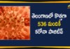 Telangana Reports 536 New Covid-19 Cases and 3 Deaths on December 15,Telangana COVID-19 Report,Covid-19 Updates In Telangana,Telangana COVID-19 Cases New Reports,Telangana Reports,Telangana COVID-19 Cases,COVID 19 Updates,COVID-19,COVID-19 Latest Updates In Telangana,Mango News,Telangana,Telangana Coronavirus Cases Today,Telangana Coronavirus Updates,Telangana COVID-19 Cases,Telangana COVID-19 Deaths Reports,Telangana COVID-19 536 New Positive Cases,Telangana COVID-19 Reports,Telangana State COVID-19 Update,COVID-19 Cases In Telangana,Telangana Corona Updates,Telangana COVID-19 Reports,Telangana Reports 536 New Covid-19 Cases