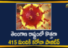 Telangana Corona Updates: 415 New Positive Cases and 3 Deaths Reported on Dec 30,Telangana COVID-19 Report,Covid-19 Updates In Telangana,Telangana COVID-19 Cases New Reports,Telangana Reports,Telangana COVID-19 Cases,COVID 19 Updates,COVID-19,COVID-19 Latest Updates In Telangana,Mango News,Telangana,Telangana Coronavirus Cases Today,Telangana Coronavirus Updates,Telangana COVID-19 Cases,Telangana COVID-19 Deaths Reports,Telangana COVID-19 415 New Positive Cases,Telangana COVID-19 Reports,Telangana State COVID-19 Update,COVID-19 Cases In Telangana,Telangana Corona Updates,Telangana COVID-19 Reports,Telangana Reports 415 New Covid-19 Cases,Mango News Telugu
