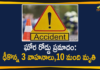 10 Dead in Moradabad-Agra Highway Accident, Mango News, Mango News Telugu, Moradabad-Agra Highway Accident, Road Accident in UP, Road Accident in UP 10 Died over 25 People Injured, Road Accident In Uttar Pradesh, road accident on Agra-Moradabad, Uttar Pradesh Accident, Uttar Pradesh Accident Breaking News, Uttar Pradesh Breaking News, Uttar Pradesh Road Accident, Uttar Pradesh Road Accident News, Uttar Pradesh Road Accident Updates