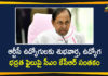 CM KCR, CM KCR Signed on File of Guidelines, CM KCR Signed on File of Guidelines for Providing, Guidelines for Providing Job Security to RTC Employees, guidelines for RTC employees, Job security for RTC employees, Job Security to RTC Employees, Mango News, RTC Employees, Telangana finalises guidelines for RTC employees, TSRTC, TSRTC Latest News