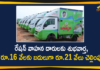 AP CM YS Jagan Ration Door Delivery Vehicles, AP Govt Decides Pay Rs 21000, Mango News, Mobile Ration Door Delivery, Mobile Ration Door Delivery Vehicles, Ration Door Delivery, Ration Door Delivery Drivers, Ration Door Delivery Drivers Salary, Ration Door Delivery in AP, Ration Door Delivery Scheme, Ration Door Delivery Scheme News, Ration Door Delivery Vehicles, YS Jagan Ration Door Delivery Vehicles