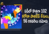 AP Corona Andhra Pradesh, Andhra Pradesh COVID-19 Daily Bulletin, Andhra Pradesh Department of Health, ap coronavirus cases today, ap coronavirus cases total, ap coronavirus updates district wise, AP COVID 19 Cases, AP Total Positive Cases, COVID-19, COVID-19 Daily Bulletin, Total Corona Cases In AP,mango newsUpdates : 102 New Positive Cases, 56 Recovered Cases Reported Today
