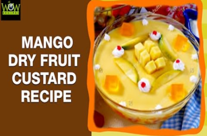 Mango Dry Fruit Custard,Sweet Recipes,Quick and Easy Homemade Recipe,Mango Dry Fruit Custard recipe,how to make Custard,Custard,Mango recipes,Quich mango Recipes,easy mango recipes,wowrecipes,recipe,Cooking,Food,Kitchen,Mango (Ingredient),Custard (Dish),Sweetness,Dessert (Industry),Fruit Curd (Food),Chicken,Restaurant,Recipes,Dryfruits,Fruit (Food),Fruit Recipes,Protiens,Easy Snacks