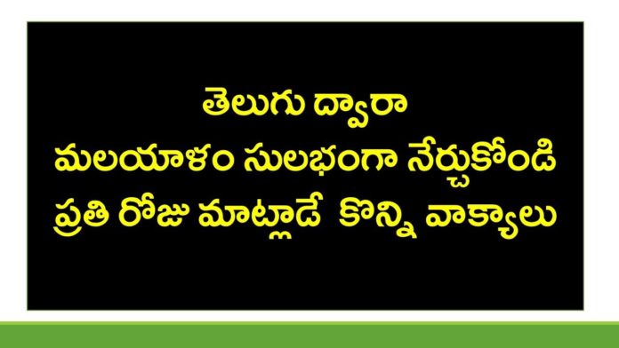 How to Learn Daily Use Malayalam Words Through Telugu - KVR Institute, Learn Daily Use Malayalam Words Through Telugu,Spoken Malayalam Through Telugu, KVR Institute,learn malayalam through telugu,malayalam through telugu,spoken malayalam, spoken malayalam online,spoken malayalam online course,spoken malayalam online classes, spoken malayalam videos,malayalam grammar through telugu,kvr spoken malayalam videos, kvr institute spoken malayalam,kvr spoken malayalam,malayalam for beginners, learn malayalam language for beginners, Mango News, Mango News Telugu,