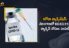 60.63 Lakh Covid Vaccine Doses Administered so far in Telangana, 60.63 Lakh Covid Vaccine Doses Administered so far in Telangana State, Corona Vaccination Programme, COVID 19 Vaccine, Covid Vaccination, Covid-19 Vaccine Distribution, Covid-19 Vaccine Distribution News, Covid-19 Vaccine Distribution updates, COVID-19 Vaccine in Telangana, Distribution For Covid-19 Vaccine, India Covid Vaccination, Mango News, Vaccine Distribution