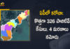Andhra Pradesh : 326 New Covid-19 Positive Cases, 4 Deaths Reported Today