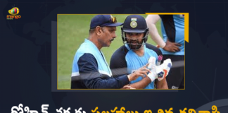 cricket, Cricketer Rohit Sharma, Ex-India coach Ravi Shastri shares thoughts on split captaincy, Former India Head Coach Ravi Shastri, Former India Head Coach Ravi Shastri Advice To Rohit Sharma, Mango News Telugu, ravi shastri, Ravi Shastri Advice To Rohit Sharma, Ravi Shastri has his say on split captaincy in Indian cricket, Ravi Shastri leaves special note, Rohit Sharma, Rohit Sharma always does what is best for the team, rohit sharma career, Rohit Sharma Indian cricket, Rohit Sharma Indian cricket Caption, sports news
