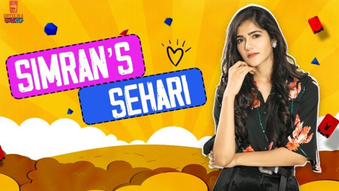 A Day In Life Of Heroine Simran Choudhary Coffee in A Chai Cup, Heroine Simran Choudhary Coffee in A Chai Cup, coffeeinchaicup, sehari, Simranchoudhary, harshkanumili, abhinavgomatam, tollywood, telugucinema, Simran's Sehari, A Day In Life Of Simran Choudhary, Sehari Movie Actress, Sehari​ Movie Trailer, Harsh Kanumilli, Simran Choudhary, sehari movie, sehari telugu movie, sehari telugu movie trailer, new movie trailers, new movie telugu trailers, sehari movie songs, seharimovieteaser, telugu trailers latest, tollywood celebs interview, coffee in a chaicup videos, telugu celebrities interviews, Mango News, Mango News Telugu,