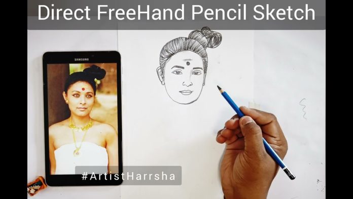 How To Draw Outline Of Face - Dr Harrsha Artist, how to draw freehand outline,how to draw outline step by step,how to draw outline very easily, how to draw outline of face,outline drawing,freehand drawing,freehand portrait drawing,drawing outline, portrait outline tutorial,free hand drawing,how to draw freehand,outline art,drawing for beginners, how to draw,drawing tips,how to draw freehand outlines,how to draw outline, Mango News, Mango News Telugu,