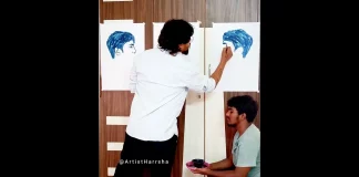 One Way Three Look Painting By Dr Harrsha Artist, One Way Three Look Painting,Painting Tutorial,Pencil Sketch,Dr. Harrsha Artist,Famous Paintings,Art,Painting,How To Paint,Pencil Sketch Drawing,How To Draw,Pencil Drawing,Drawing Tutorial,Drawing,Drawing Tutorial Easy,Step By Step,Celebrity Artist,World Famous Artist,Harrsha Artist,Paintings,Sketch Drawing,Sketch Drawing With Pencil,Mango News,Mango News Telugu