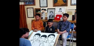 Crazy Live Painting of The Boys Dr Harrsha Artist, Crazy Live Painting Of The Boys,Live Pencil Portrait,Dr.Harrsha Artist,Arts And Crafts,Handmade Designs,Drawings,Paintings,Celebrity Artist,World Famous Artist,Indian Fastest Artist,Artist Harrsha,How To Draw,Pencil Sketch,Portrait Drawing,Famous Paintings,Upside Down Drawing,Pencil Sketch Drawing,Pencil Sketch Drawing,Portrait Drawing For Beginners,Free Hand Portrait Drawing,Shading Technique,Shading Techniques,Shading Techniques With Pencil,Paintings,Mango News,Mango News Telugu
