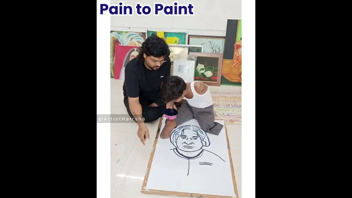 Mouth Painting of Former President Scientist APJ Abdul Kalam Dr Harrsha, A P J Abdul Kalam Ji Painting With Mouth,Abdul Kalam Sketch,Mouth Painting,Harrsha Artist,Abdul Kalam Drawing,Apj Abdul Kalam,How To Draw,Apj Abdul Kalam Biography,Apj Abdul Kalam Speech,Apj Abdul Kalam Quotes,Painting Tutorial,Pencil Sketch,Dr. Harrsha Artist,Famous Paintings,Pencil Sketch Drawing,Pencil Drawing,Drawing Tutorial,Drawing Tutorial Easy,Step By Step,Celebrity Artist,World Famous Artist,Sketch Drawing,Sketch Drawing With Pencil,Mango News,Mango News Telugu