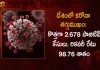 2678 Covid-19 Positive Cases 10 Deaths Reported in India in Last 24 Hours, India Records 2678 New Covid Cases, 10 Covid Deaths on October 14th, COVID New Variant , Mango News, Mango News Telugu, India Logs 2678 Covid Positive Cases, 2678 New COVID19 Cases In Telangana, COVID19 Cases In India, Carona Live Updates, Covid19 News And Latest Updates, Covid19 Vaccine, Booster Dose, India COVID News, Coronavirus Disease, COVID-19, COVID Live, CoWIN