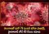 Telangana Reports 79 New Covid-19 Positive-cases 79 Recoveries on October 26th, Telangana Records 79 New Covid Cases, 79 Covid Recoveries Oct 27th, Mango News, Mango News Telugu, Telangana Logs 79 Covid Positive Cases, 79 New COVID19 Cases In Telangana, COVID19 Cases In Telangana, Carona Live Updates, Covid19 News And Latest Updates, Covid19 Vaccine, COVID New Variant, Booster Dose, Telanagana COVID News