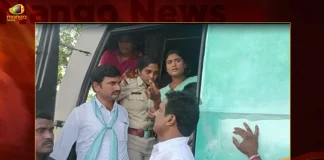 YSRTP Chief Sharmila Arrested in Warangal Tension Prevails in Padayatra,YSRTP chief YS Sharmila arrested,YS Sharmila arrested in warangal Padayatra,YS Sharmila warangal Padayatra,Mango News,Mango News Telugu,CM KCR News And Live Updates, Telangna Congress Party, Telangna BJP Party, YSRTP,TRS Party, BRS Party, Telangana Latest News And Updates,Telangana Politics, Telangana Political News And Updates,Telangana Minister KTR