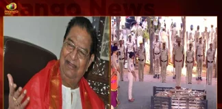 Tollywood Senior Actor Kaikala Satyanarayana, Mango News, Mango News Telugu, Kaikala Satyanarayana Last Rites, Kaikala Satyanarayana Maha Prasthanam, Tollywood Senior Actor Last Rites, Kaikala Satyanarayana Funeral, Kaikala Satyanarayana Funeral Updates, Actor Kaikala Satyanarayana, Actor Kaikala Satyanarayana Age, Kaikala Satyanarya last rites Performed with state honours, Kaikala Satyanarayana Last Rites With Government