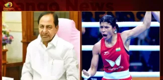 CM KCR Congratulates Nikhat Zareen on Winning Gold Medal in Womens World Boxing Championships in New Delhi,CM KCR Congratulates Nikhat Zareen,Nikhat Zareen on Winning Gold Medal,Womens World Boxing Championships,Womens World Boxing in New Delhi,Nikhat Zareen in Womens World Boxing,Mango News,Mango News Telugu,Telangana CM congratulates Nikhat Zareen,Telangana CM K Chandrashekhar Rao greets champion,Nikhat Zareen Latest News,Womens World Boxing Championships Latest Updates