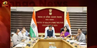 Union Health Minister Mansukh Mandaviya Chairs Review Meeting With State and UT's Health Ministers Amid Covid-19 Surge,Union Health Minister Mansukh Mandaviya,Mansukh Mandaviya Chairs Review Meeting,Review Meeting With State and UT's Health Ministers,Amid Covid-19 Surge,Mango News,Mango News Telugu,Union health minister chairs Covid review meet,Amid Rising Covid-19 Cases,India reports more than 5000 cases,Health Minister Likely To Chair Review,Minister Mansukh Mandaviya Latest News,Covid-19 Latest Updates,Covid-19 Latest News,UT's Health Ministers Latest News