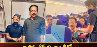 ISRO Chief S Somanath Receives Heartfelt Welcome in IndiGo Flight on Chandrayaan-3 success,ISRO Chief S Somanath Receives Heartfelt Welcome,Heartfelt Welcome in IndiGo Flight,Mango News,Mango News Telugu,Indigo welcome to ISRO chief,Indigo, Chandrayaan-3 success, ISRO Chairman Somnath, Indigo Staff,ISRO Chief S Somanath Latest News,ISRO Chief S Somanath Latest Updates,ISRO Chief S Somanath Live News,Somanath Heartfelt Welcome Latest News,Somanath Heartfelt Welcome Latest Updates