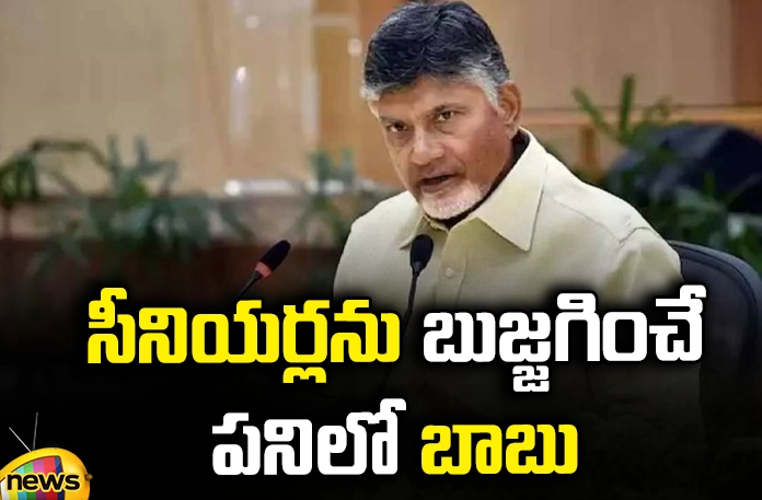 Babu in the work of appeasing the seniors Babu, TDP senior leaders,Alapati Rajendraprasad, Ganta Srinivasa Rao, Devineni Uma, Peela Govind, Boddu Venkata Ramana,chandrababu naidu,Tenali,janasena,pawan kalyan,AP Latest news and Updates, AP Politics, AP Elections,Mango News Telugu,Mango News