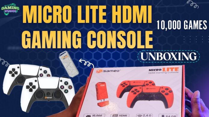 Micro Lite HDMI Gaming Console Unboxing